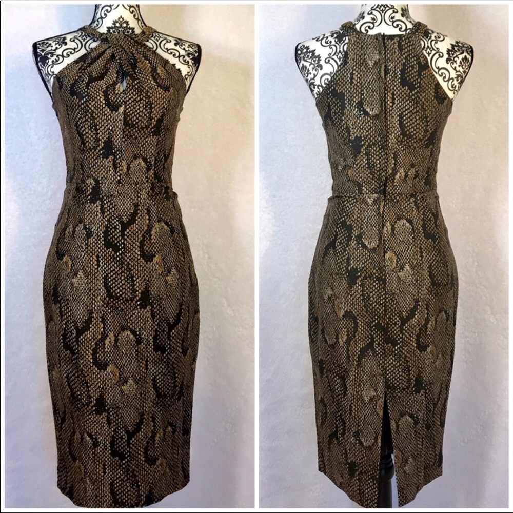 Halter Snake dress